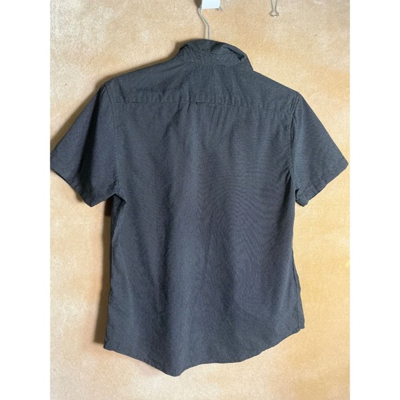 DENIM & FLOWER RICKY SINGH Mens Black medium Button Down Shirt Medium - Picture 4 of 9